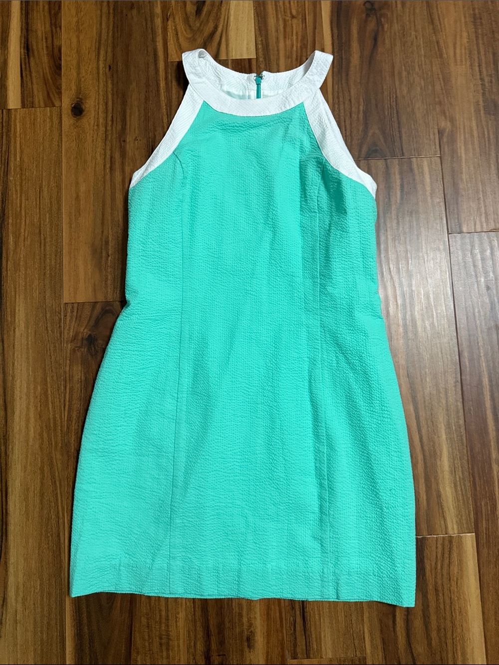 Sleeveless  Dress with Trim